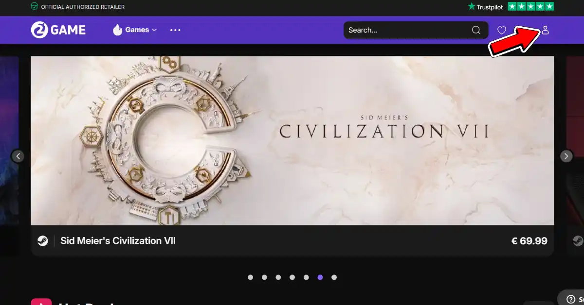 Página Inicial 2GAME