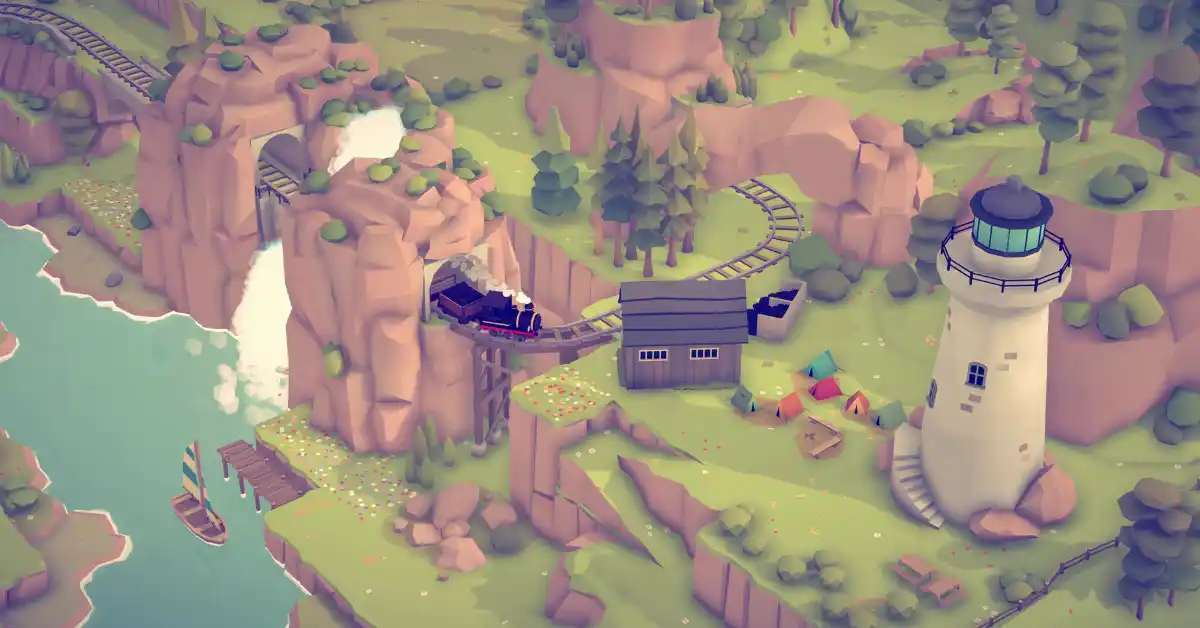 Islands & Trains: esta joia sandbox tranquila é surpreendentemente acessível