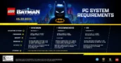 LEGO Batman Legacy of the Dark Knight: Requisitos de PC Atualizados