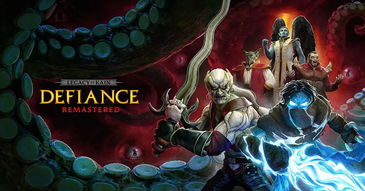 Legacy of Kain Defiance Remastered Kain e Raziel juntos