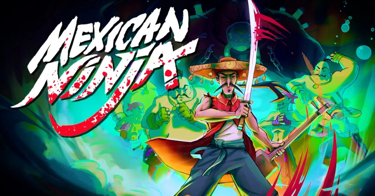 Mexican Ninja traz a ação dos brawlers roguelite em 2.5D para as ruas de néon de Nuevo-Tokyo.