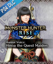 Monster Hunter Rise Hunter Voice Hinoa the Quest Maiden Playstation 4