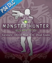 Monster Hunter World Gesture Devil May Cry Dual Guns Playstation 4