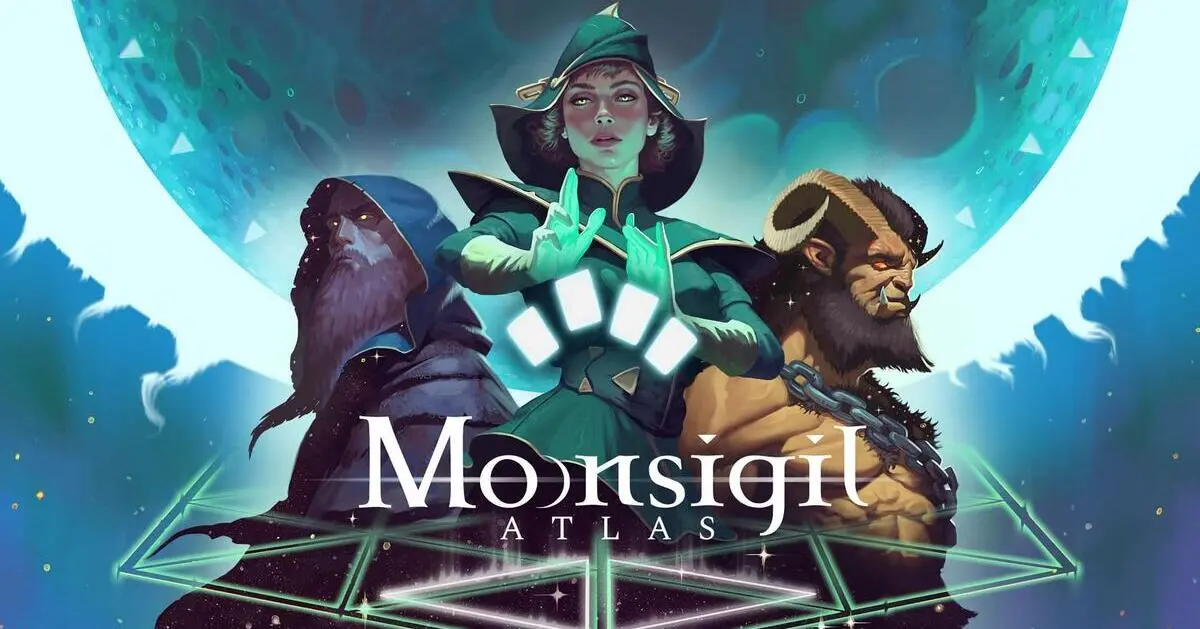<em>Moonsigil Atlas finalmente chegou, pronto para redefinir o género roguelite deckbuilder no PC e no Steam Deck.</em>