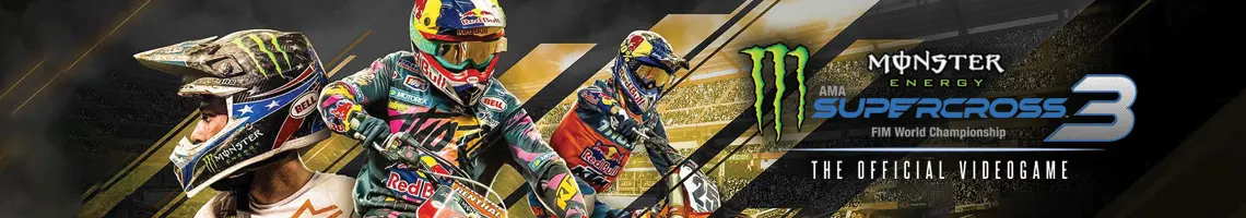 CORRIDAS DE SUPERCROSS EM MODO CARREIRA: MONSTER ENERGY SUPERCROSS 3