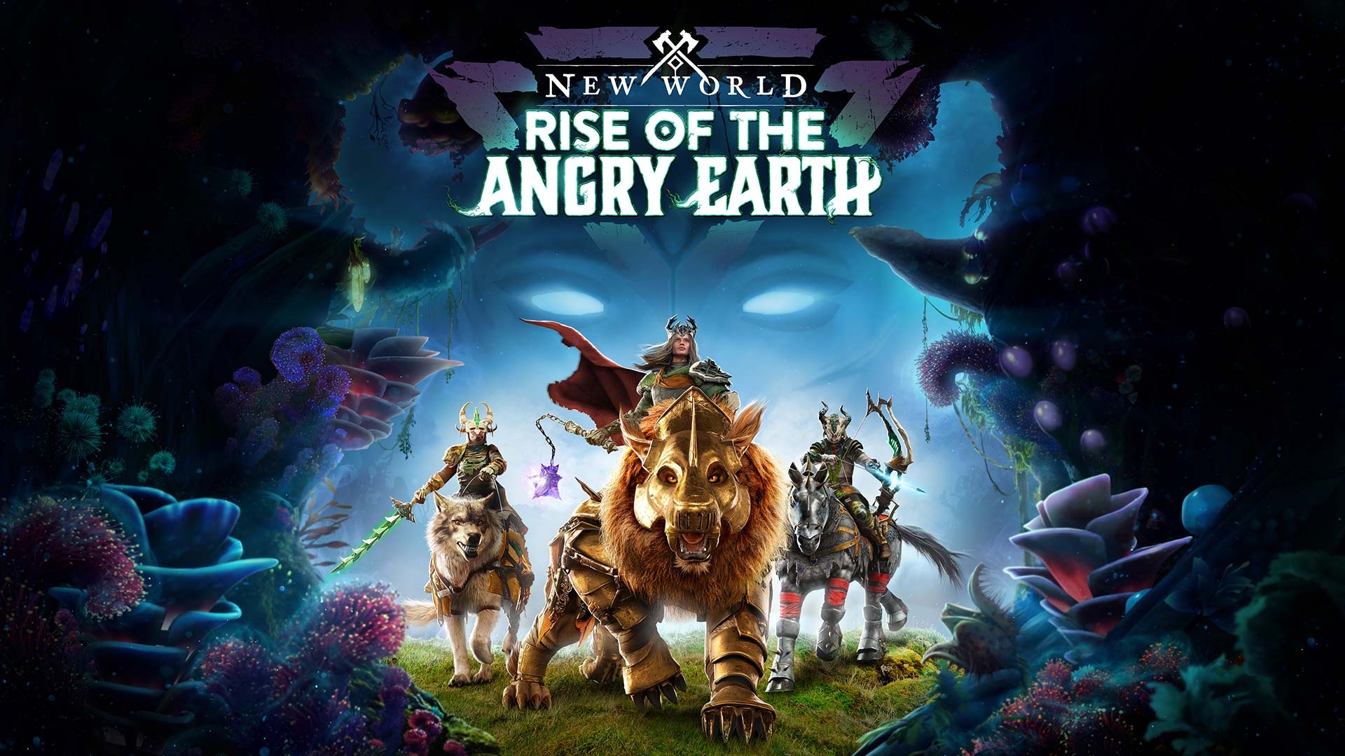 New World: Rise of the Angry Earth arte da capa 