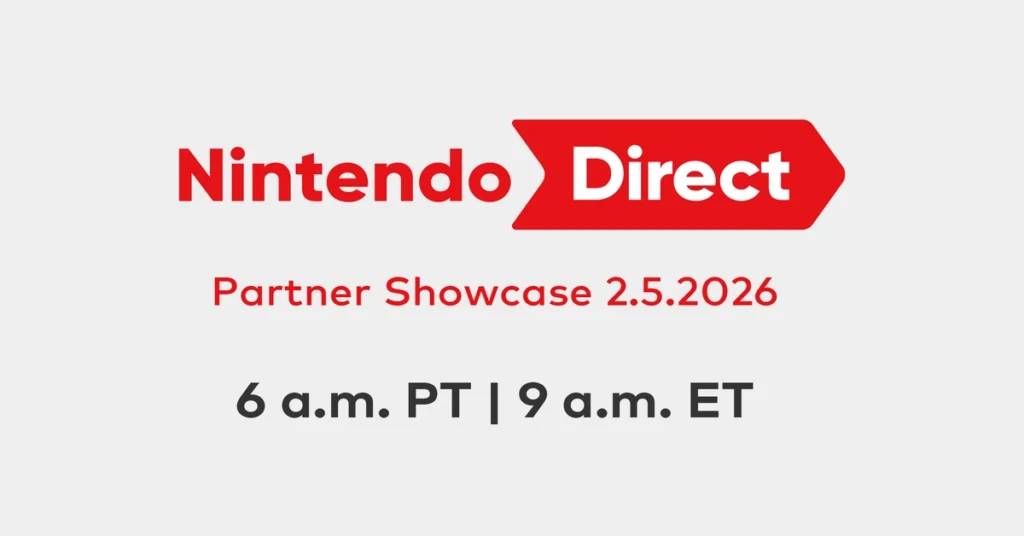 Nintendo Direct Partner Showcase Games