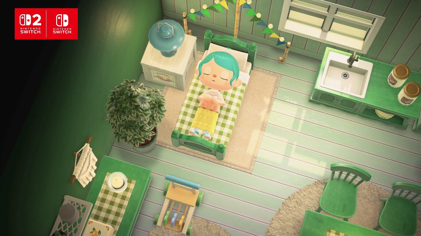 aldeã a dormir na sua cama