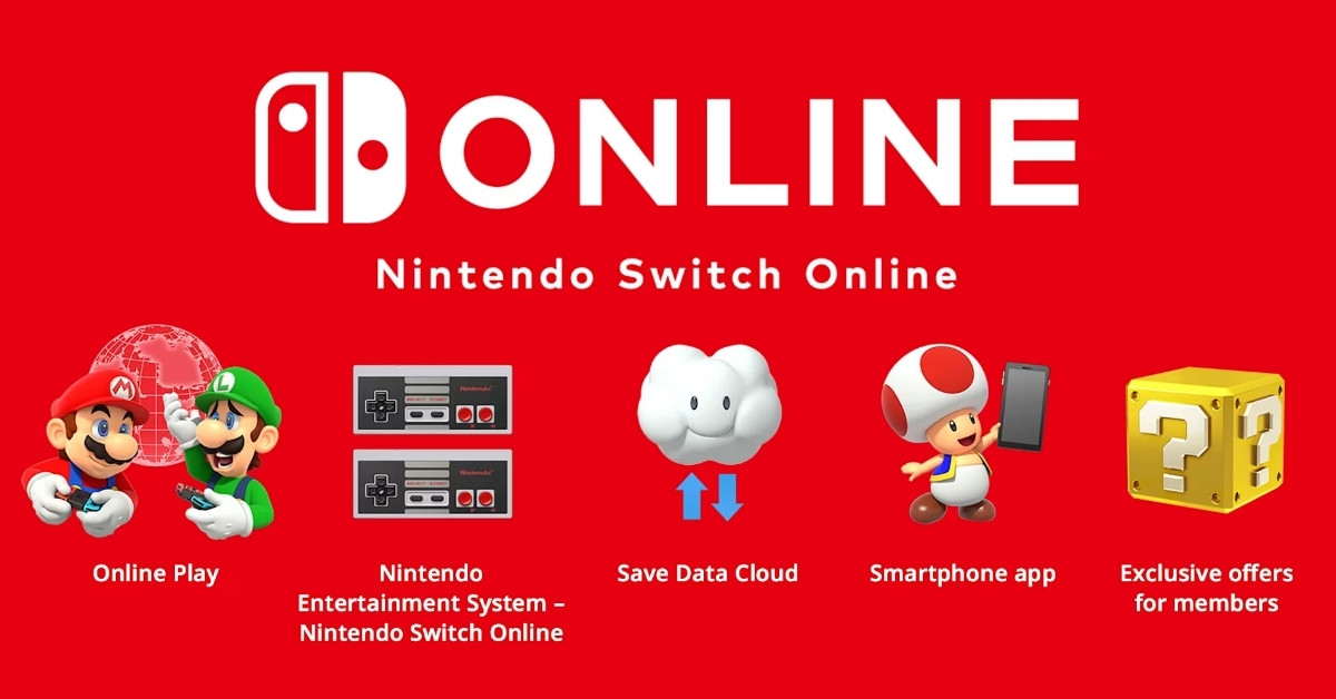 Nintendo Online 12 Meses de Assinatura – 2 Contas pelo Preço de 1!