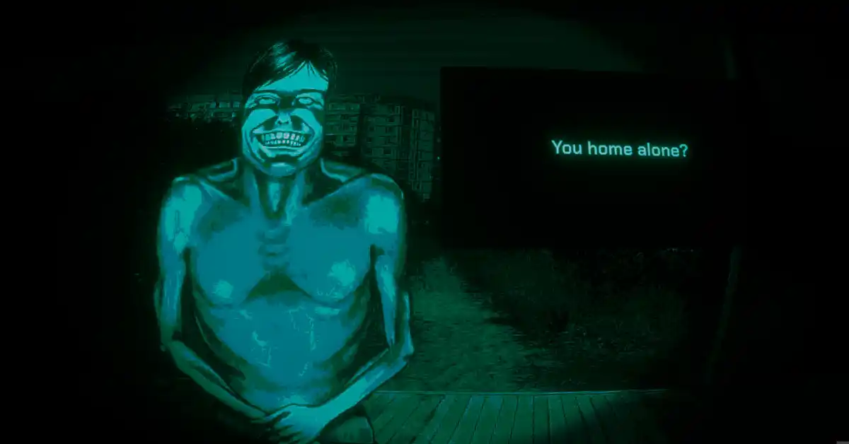 O estilo artístico único de No, I’m not a Human reforça a sua jogabilidade focada na narrativa.