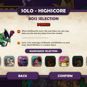 Overboss - Seleção de Boss