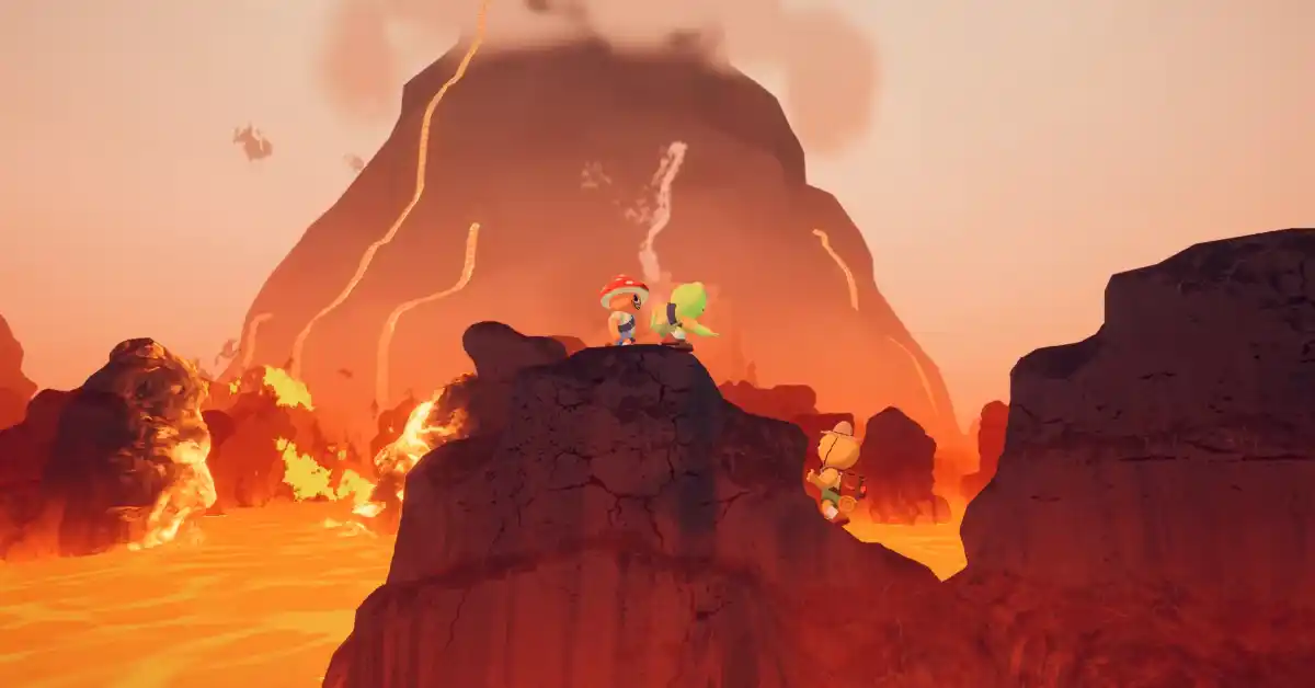 A jogabilidade de PEAK enfatiza mecânicas cooperativas onde um deslize pode condenar todo o esquadrão.