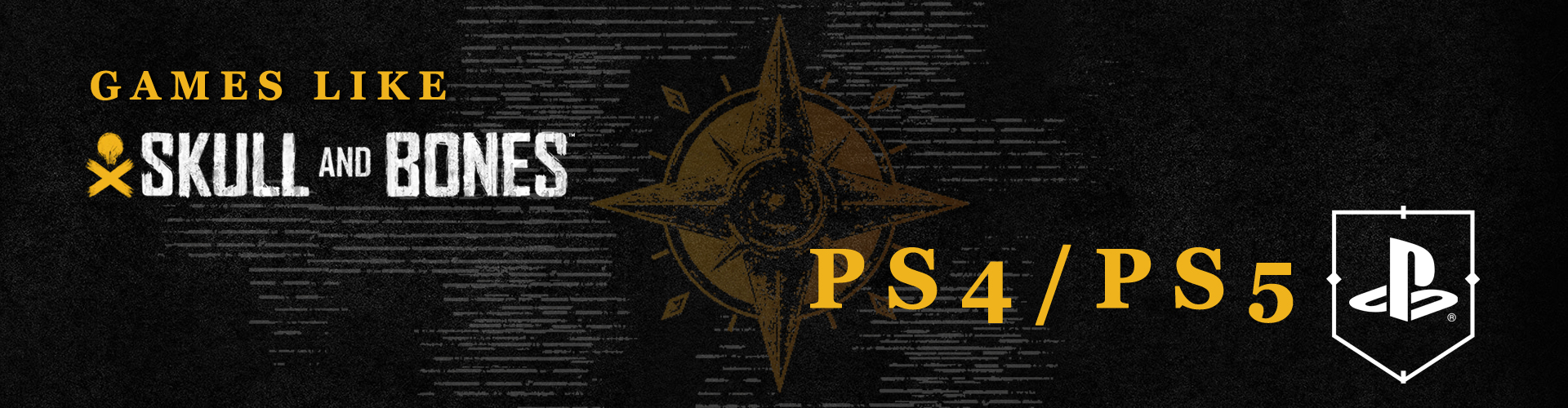Jogos PS4/PS5 Como Skull and Bones