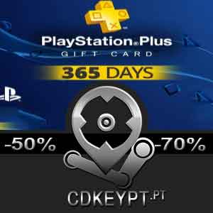 Comprar Cartão Playstation Plus 12 Meses (1 Ano) PSN USA