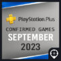PlayStation Plus: Jogos gratuitos confirmados para setembro de 2023