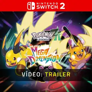Pokemon Legends: Z-A Mega Dimension Nintendo Switch 2 -  Trailer do Vídeo