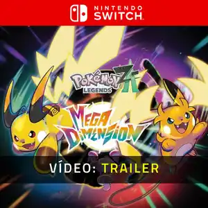 Pokemon Legends: Z-A Mega Dimension Nintendo Switch -  Trailer do Vídeo