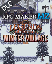 RPG Maker MZ Legends of Russia Winter Village Tiles