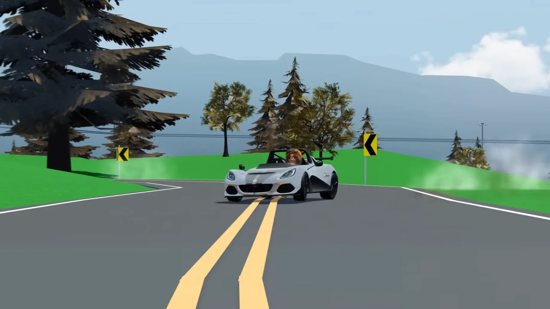 conductrice dans une voiture sur une route