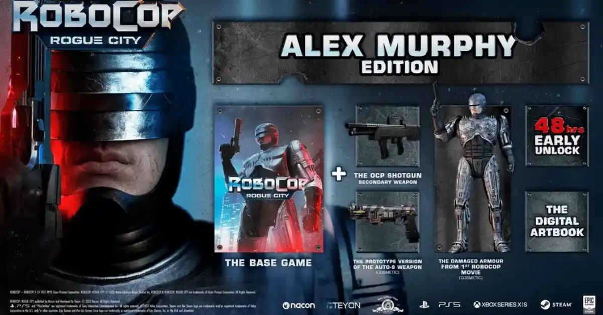 Oferta Alex Murphy detectada – Preço da key de RoboCop Rogue City reduzido
