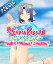 SENRAN KAGURA Peach Beach Splash Yumi's Sunshine Swimsuit