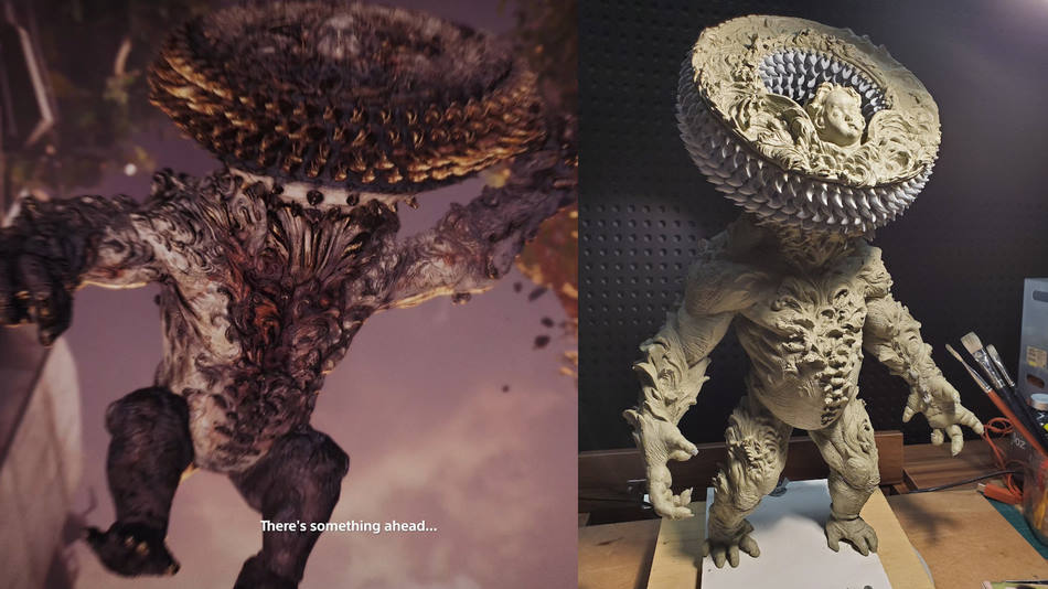 Modelo de argila de Hee-Cheol Jang para Naytiba em Stellar Blade