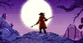 Mergulha num inferno retro com este exigente jogo de plataformas
