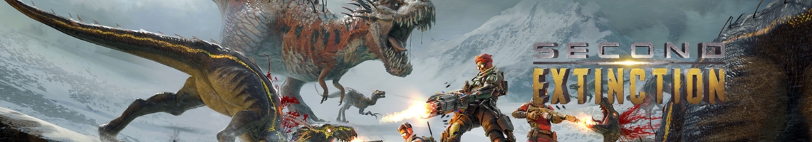 Um FPS cooperativo contra dinossauros gigantes: Second Extinction