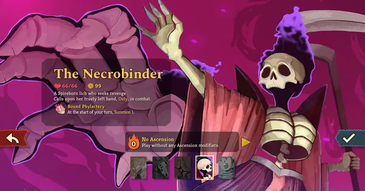 Jogabilidade de Slay the Spire 2 mostrando o estilo artístico atualizado e a interface renderizada no motor Godot.