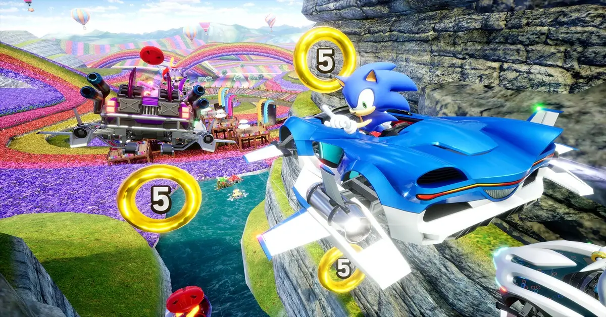 Sonic Racing: CrossWorlds: Data de lançamento e preço da edição física para Switch 2