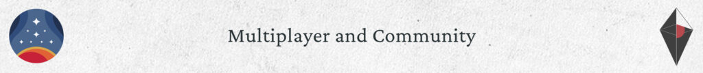 Multijogador e Comunidade