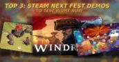 Top 3: Demos do Steam Next Fest para testar agora mesmo