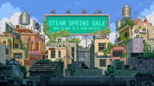 Venda de Primavera do Steam Ao Vivo