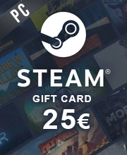Cartão Steam 25 EUR Pc