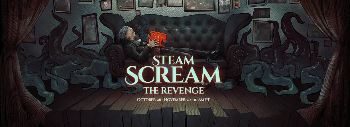 Venda de Halloween da Steam Scream 2023