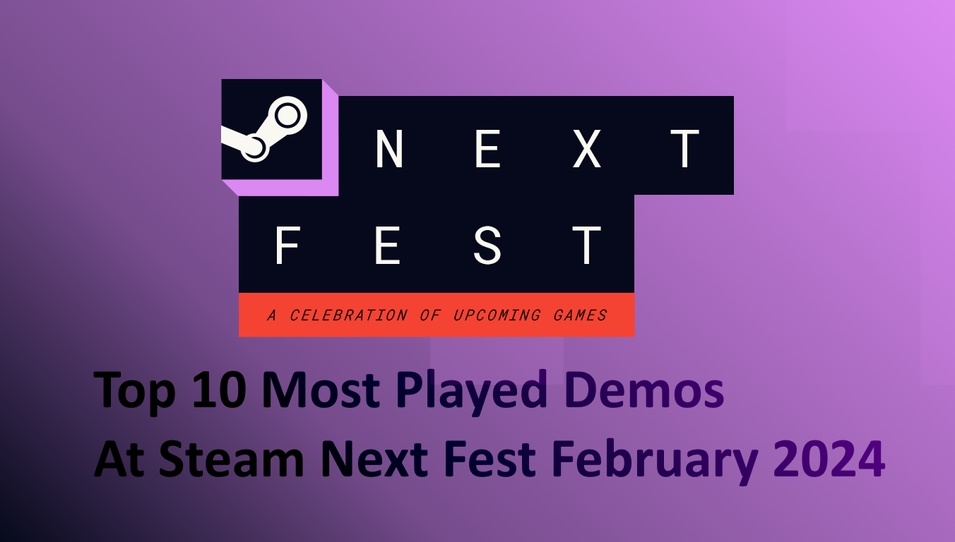 Steam Next Fest Top 10 Demos mais jogadas
