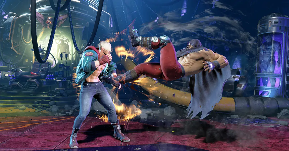 M. Bison e Terry Bogard em confronto no RE Engine para o Street Fighter 6 Year 2