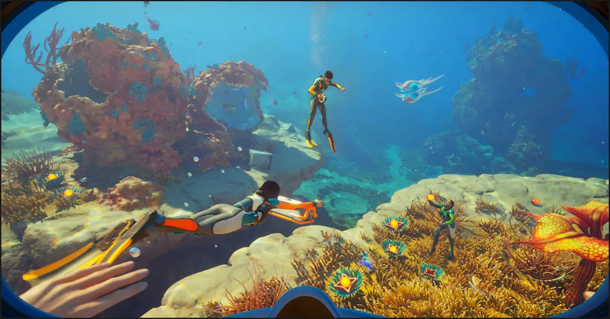 Exploração cooperativa em águas profundas de Subnautica 2 para Xbox e PC