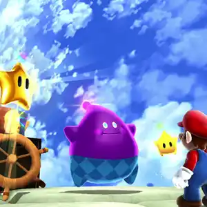 Super Mario Galaxy 2 - Lubba e Mario