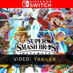 Super Smash Bros Ultimate Nintendo Switch trailer vídeo