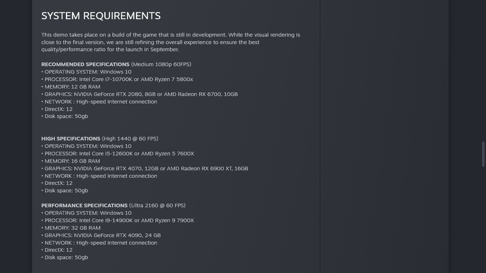 Requisitos do Sistema da Demonstração de Test Drive Unlimited: Solar Crown