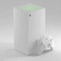 Vazamentos do console branco de estilo Xbox Series S sem unidade de disco