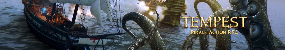 Um Jogo de Batalhas Navais: Tempest: Pirate Action RPG