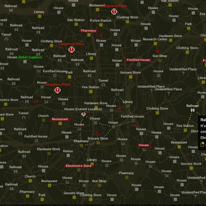 Terminus Zombie Survivors - Mapa Ferroviário