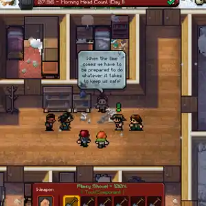 The Escapists: The Walking Dead - Contagem de Pessoas