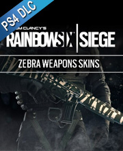 Tom Clancys Rainbow Six Siege Zebra Weapon Skins Playstation 4