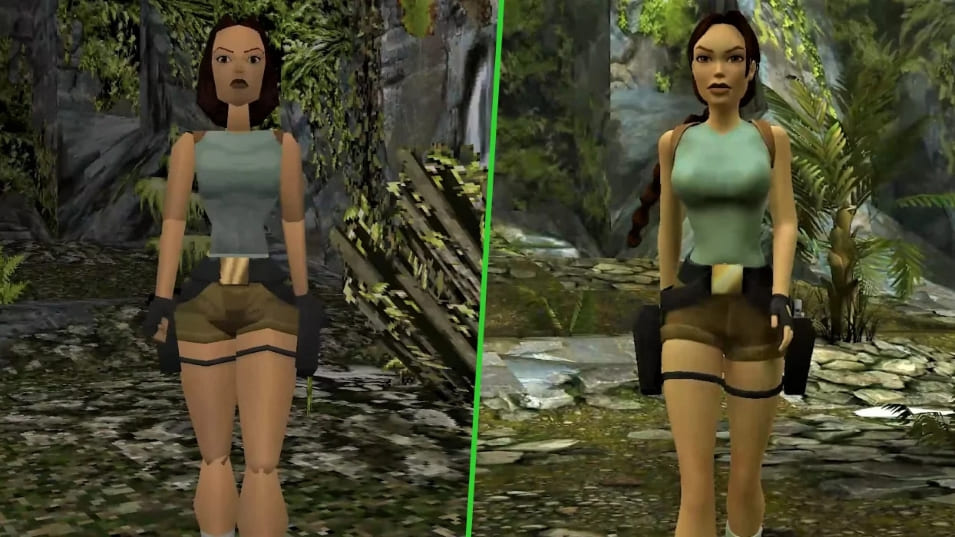 Tomb Raider vs. Tomb Raider Remasterizado