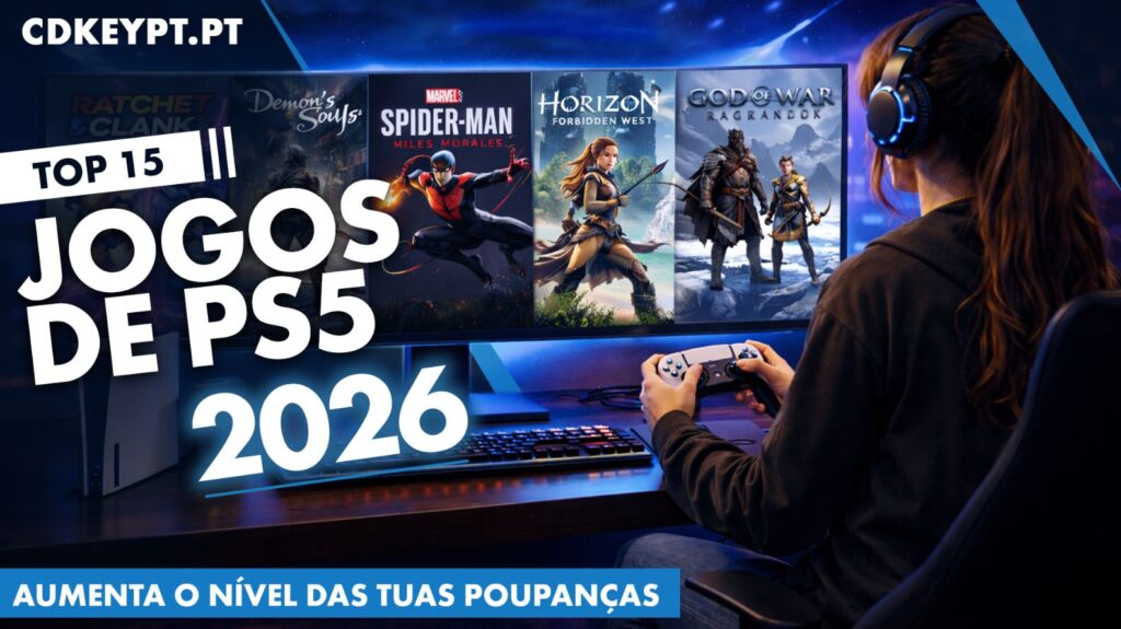 Os 15 melhores jogos para PS5 de 2026