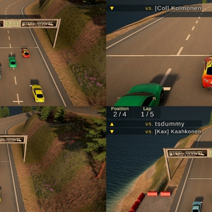 Turbo Sliders Unlimited - 4 Câmeras