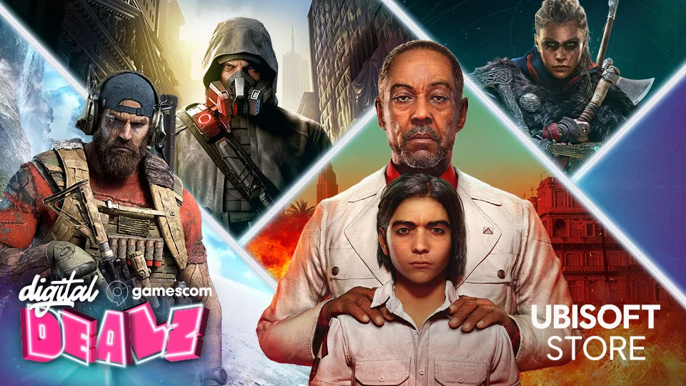 Promoção Ubisoft na Gamescom